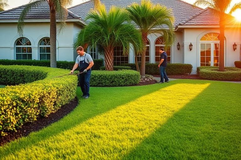 Evergreen Landscape Co. — Landscaping work in Boca Raton, FL